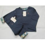 Hunter & Boo Reversible Sweater & Leggings Palawan/Navy Aged 4-5 yrs New & Packaged RRP Sweater £