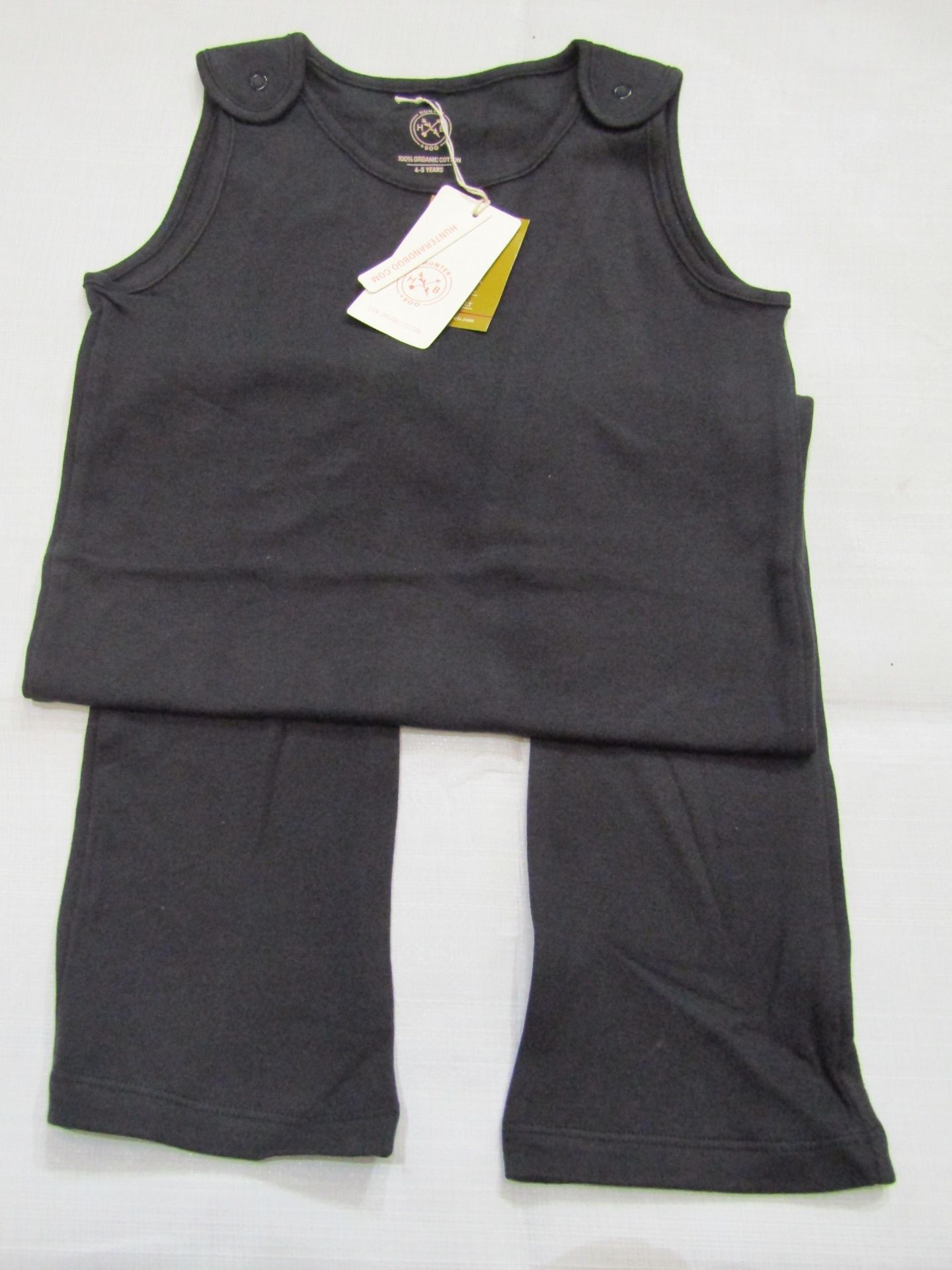 Hunter & Boo jumpsuit Black Aged 4-5 yrs New & Packaged RRP £25