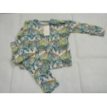 Hunter & Boo Pyjamas Palawan Print Aged 4-5 yrs New & Packaged RRP £26