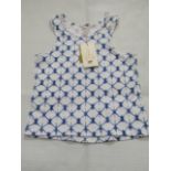 2 X Hunter & Boo Shibori Blue Vests Aged 4-5 yrs New & Packaged RRP £13 Each