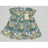 Hunter & Boo T/Shirt Dress Palawan Print Aged 3-6 Months New & Packaged RRP £21