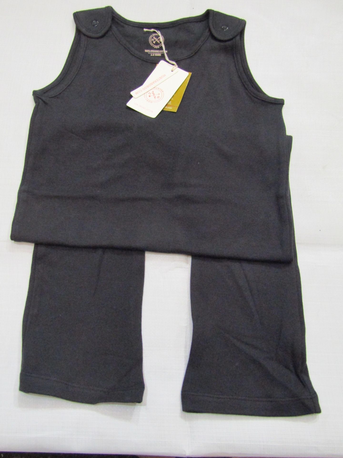 Hunter & Boo jumpsuit Black Aged 4-5 yrs New & Packaged RRP £25