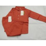 Hunter & Boo Shirt & Trouser Terracotta Aged 4-5 yrs New & Packaged RRP Shirt £21 Trouser £24