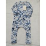 Hunter & Boo Kayio Print Sleepsuit Aged 12-24 Months New & Packaged RRP £25