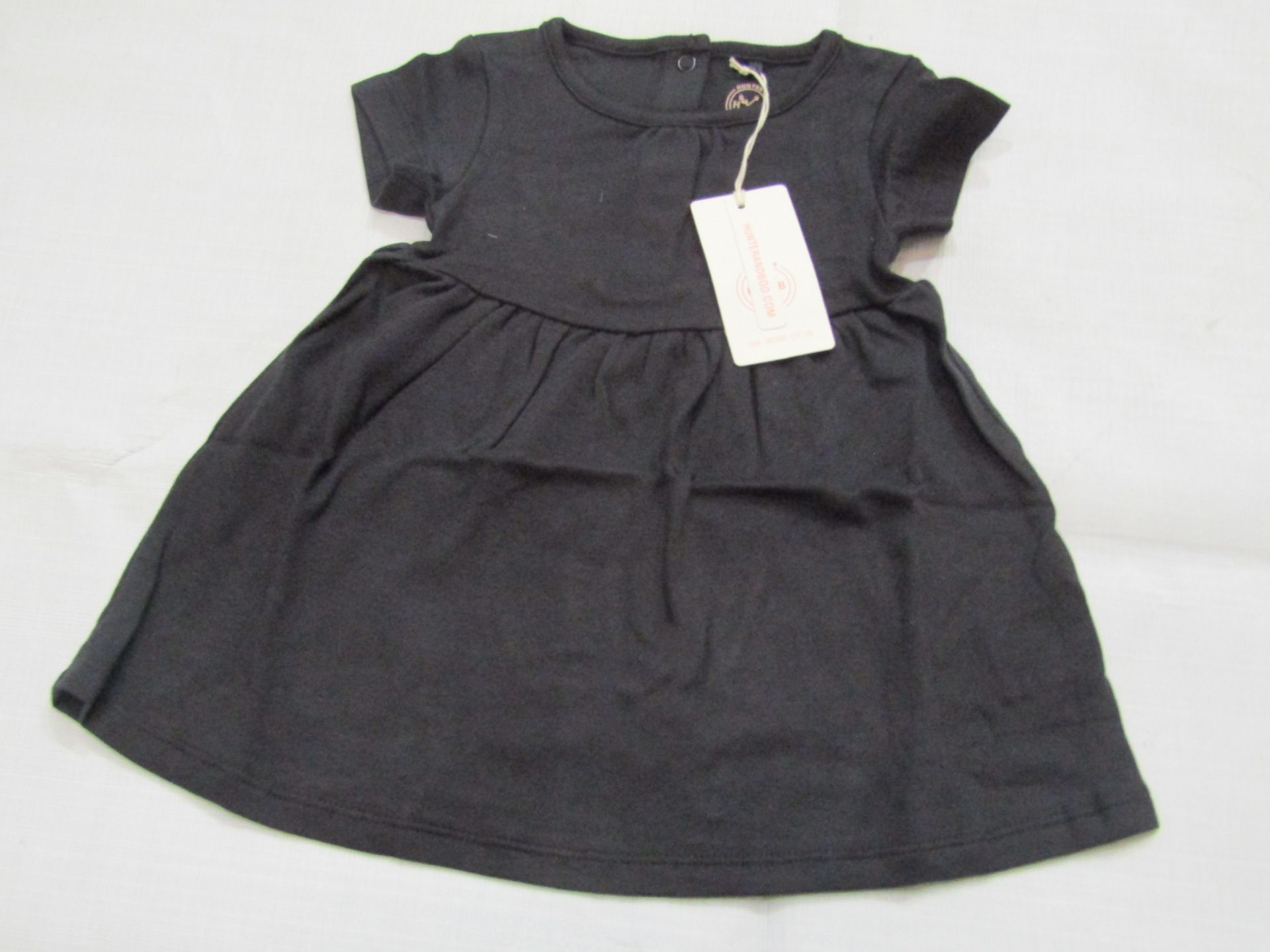 Hunter & Boo Dress Black Aged 6-12 Months New & Packaged RRP £21