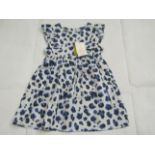 Hunter & Boo Yala Blue Frilled DressAged 3-4 yrs New & Packaged RRP £25