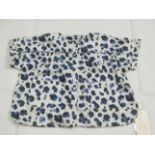 Hunter & Boo Yala Blue Blouse Aged 4-5 yrs New & Packaged RRP £21