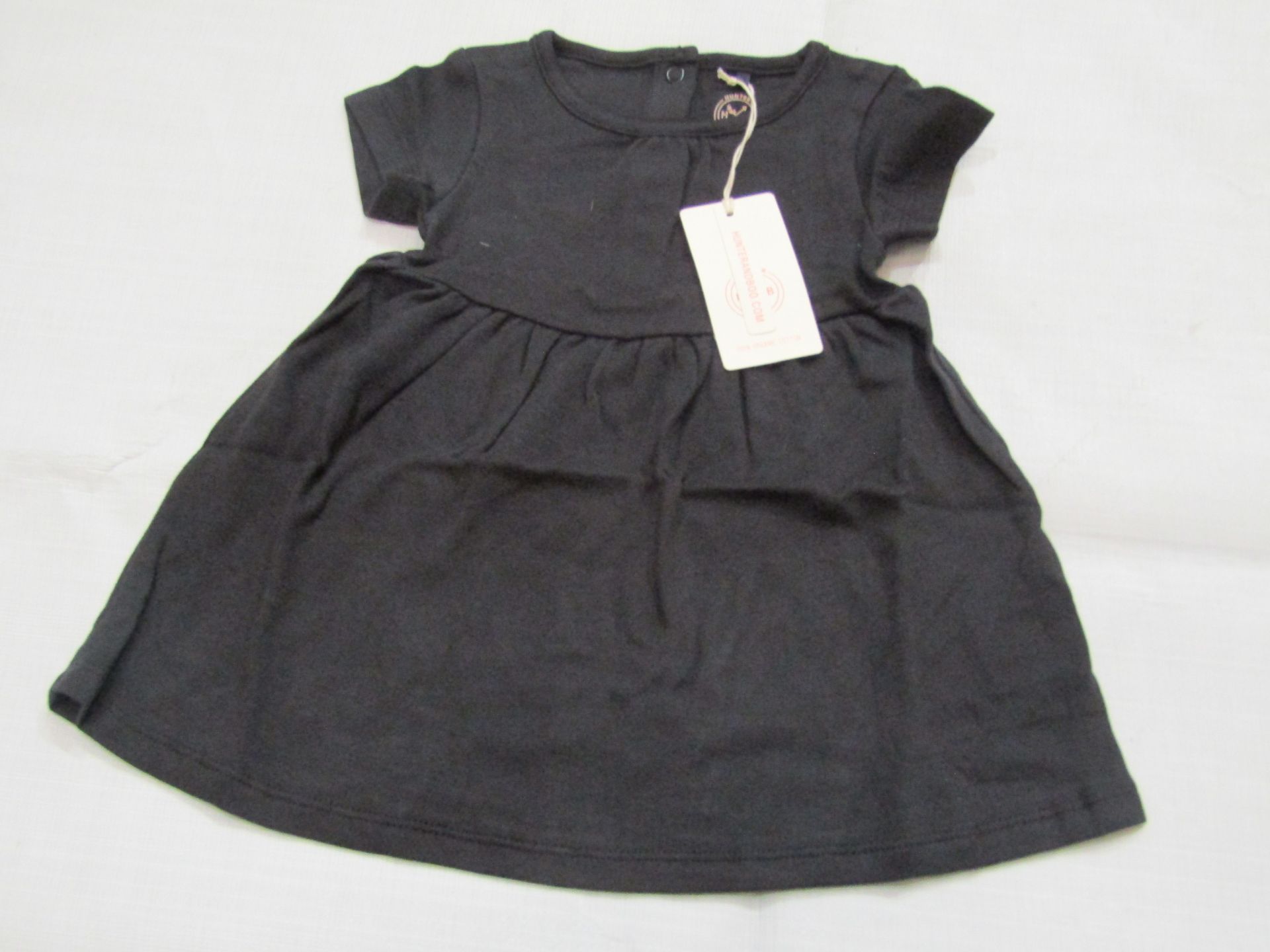 Hunter & Boo Dress Black Aged 6-12 Months New & Packaged RRP £21