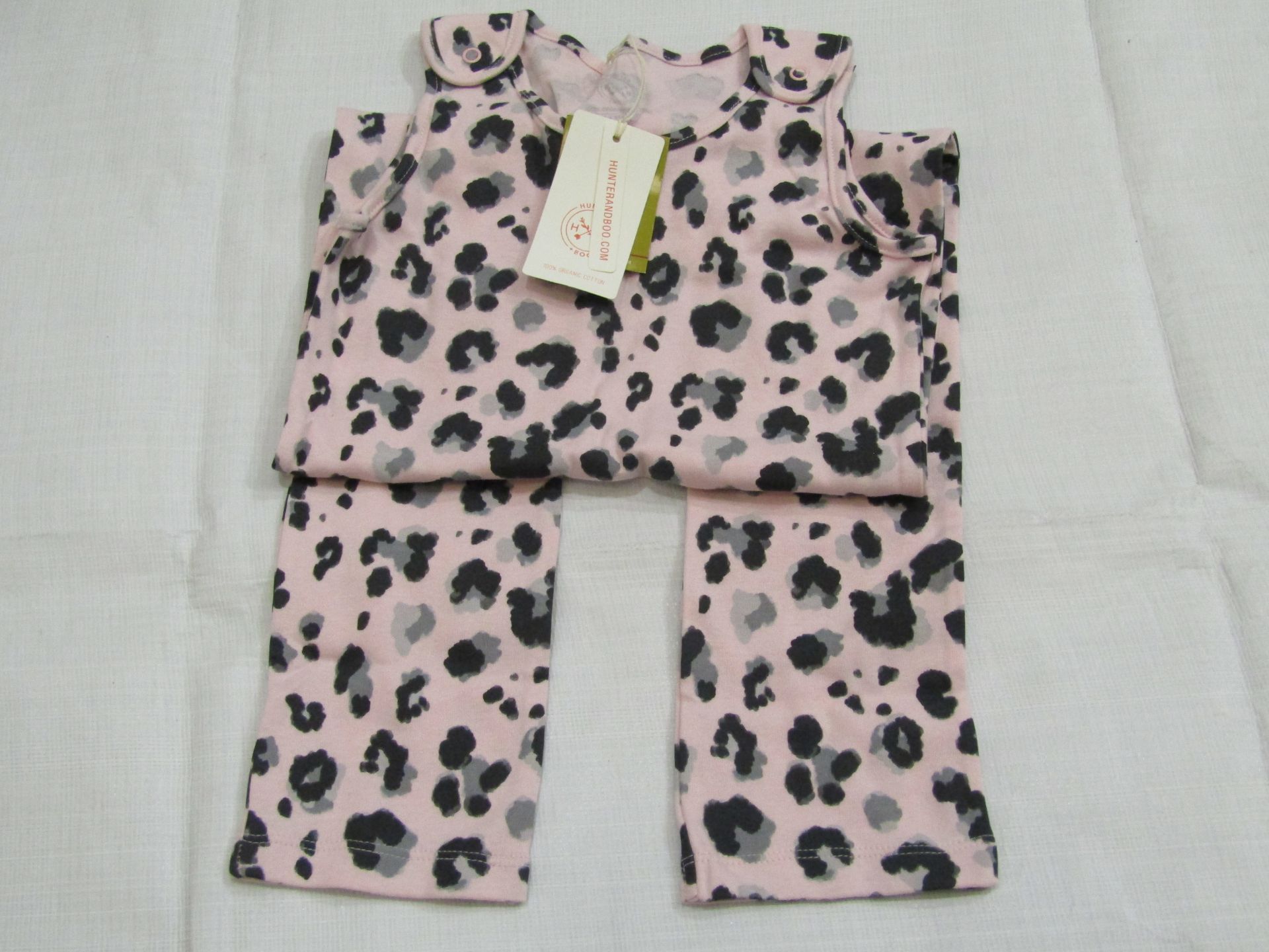 Hunter & Boo Yala Pink Jumpsuit Aged 3-4 yrs New & Packaged RRP £25