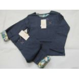 Hunter & Boo Reversible Sweater & Leggings Palawan/Navy Aged 3-4 yrs New & Packaged RRP Sweater £