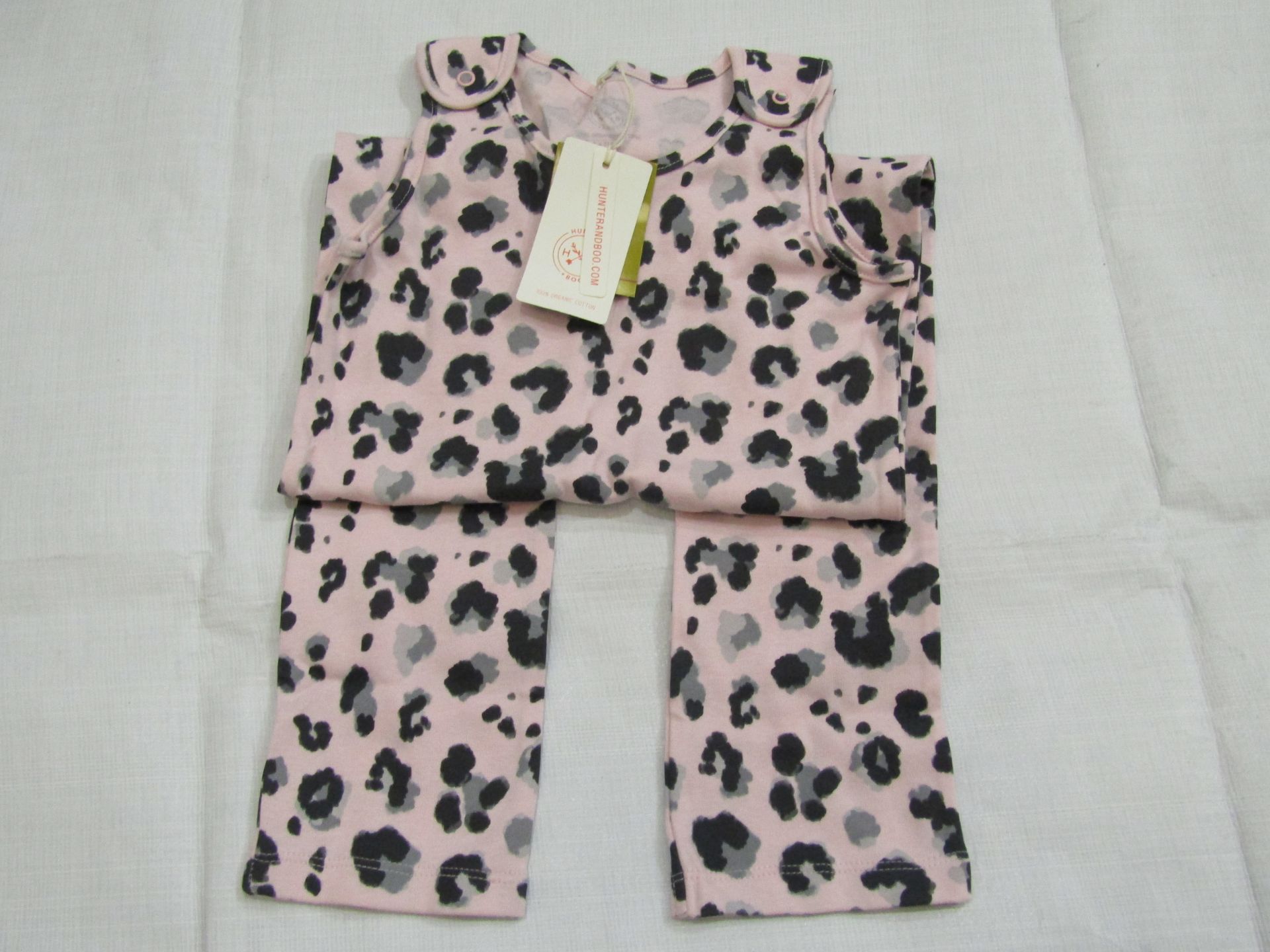 Hunter & Boo Yala Pink Jumpsuit Aged 3-4 yrs New & Packaged RRP £25