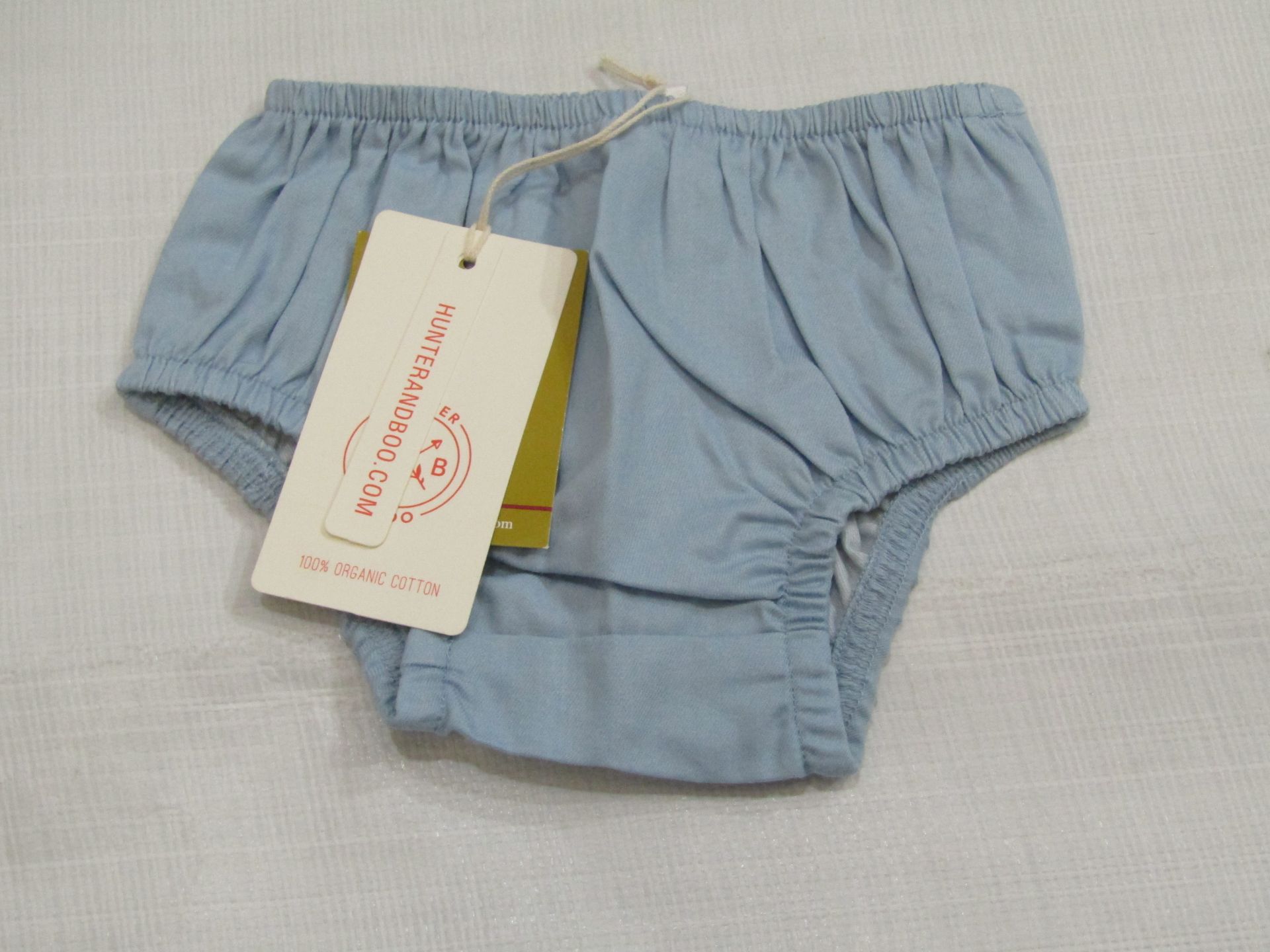 5 X Pairs of Chambray Bloomers Aged 12-24 Months New & Packaged RRP £8