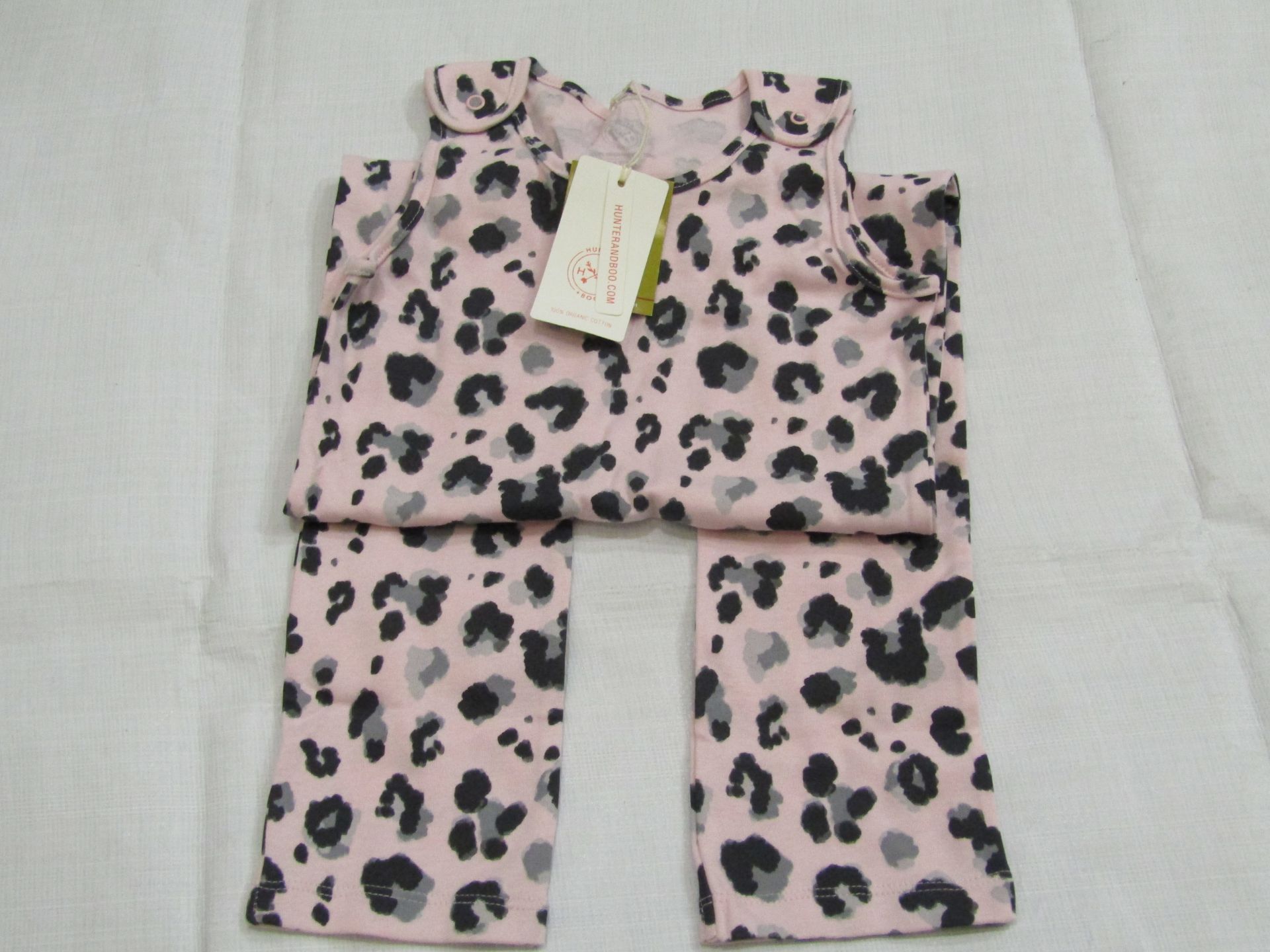 Hunter & Boo Yala Pink Jumpsuit Aged 3-4 yrs New & Packaged RRP £25