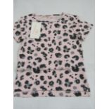 2 X Hunter & Boo Yala Pink T/Shirts Aged 3-4 yrs New & Packaged RRP £ 13 Each