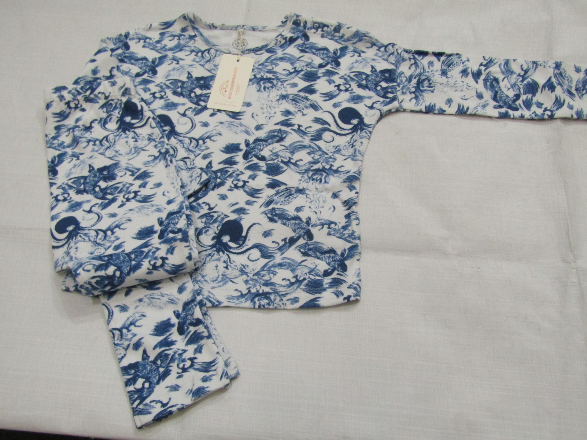 Hunter & Boo Kayio Print Pyjamas Aged 2-3 yrs New & Packaged RRP £26