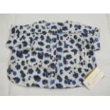 Hunter & Boo Yala Blue Blouse Aged 6-12 Months New & Packaged RRP £21