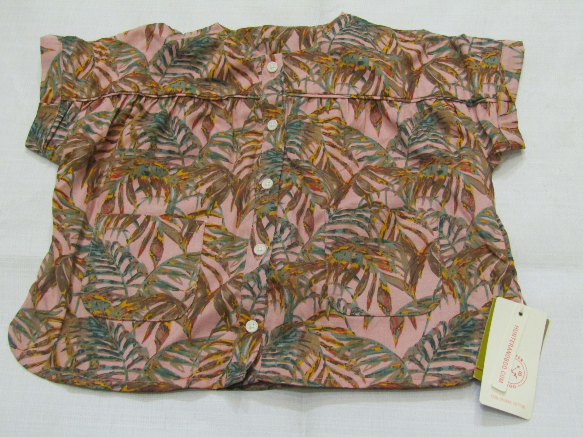 2 X Hunter & Boo Nude Palawan Blouses Aged 4-5 yrs New & Packaged RRP £21 Each - Image 2 of 2