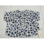 Hunter & Boo Yala Blue Blouse Aged 2-3 yrs New & Packaged RRP £21