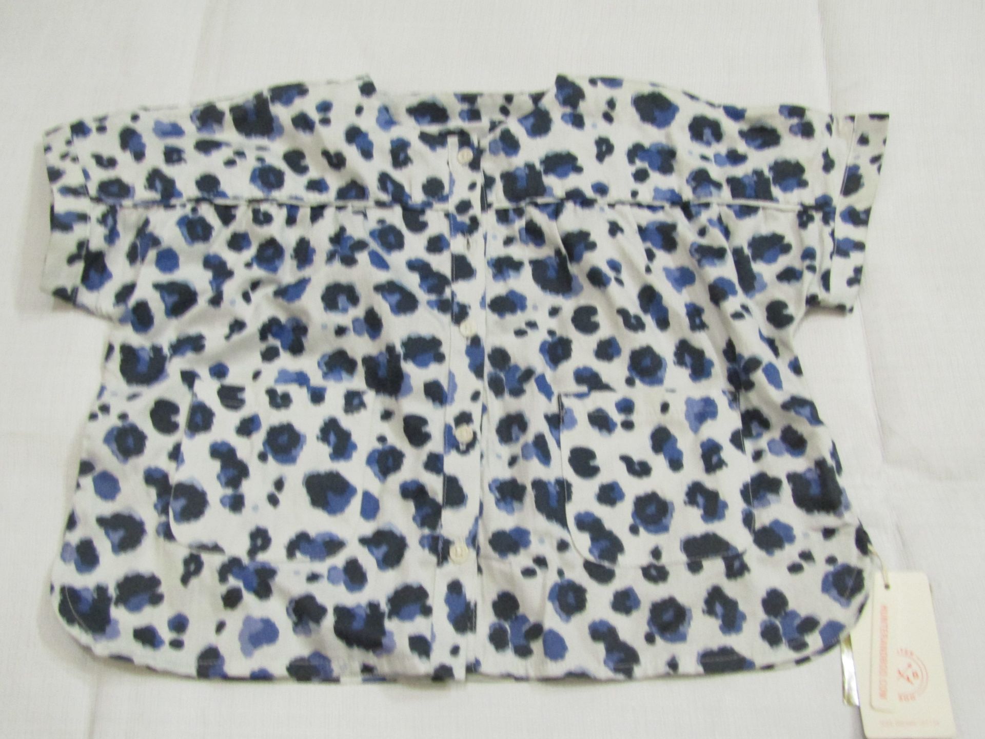 Hunter & Boo Yala Blue Blouse Aged 4-5 yrs New & Packaged RRP £21