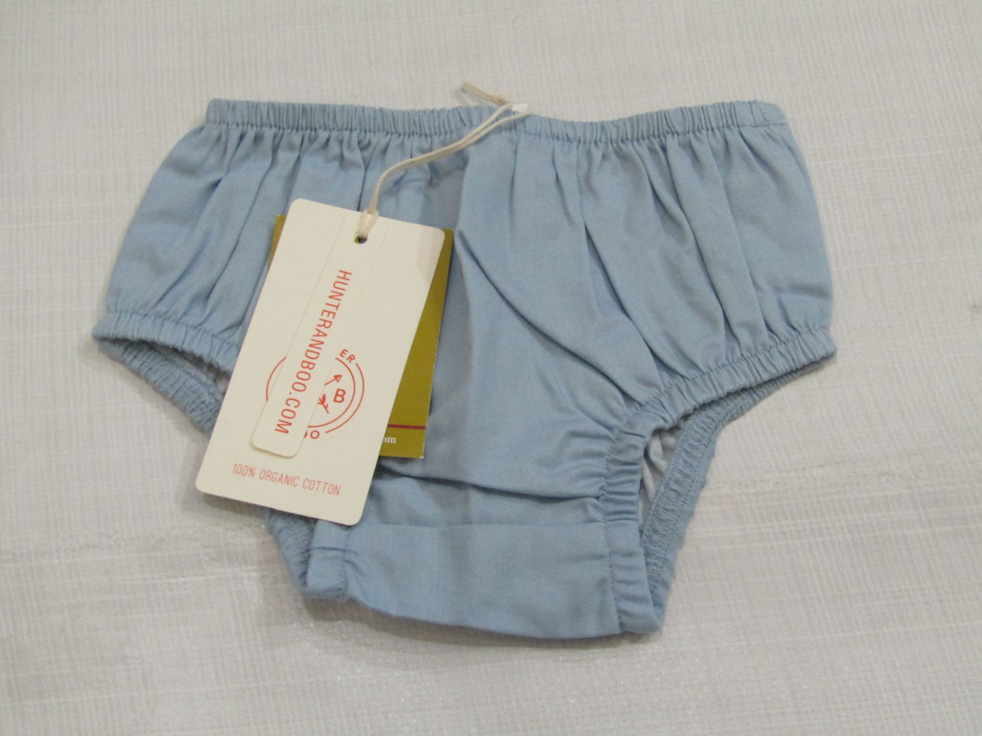 5 X Pairs of Chambray Bloomers Aged 0-3 Months New & Packaged RRP £8
