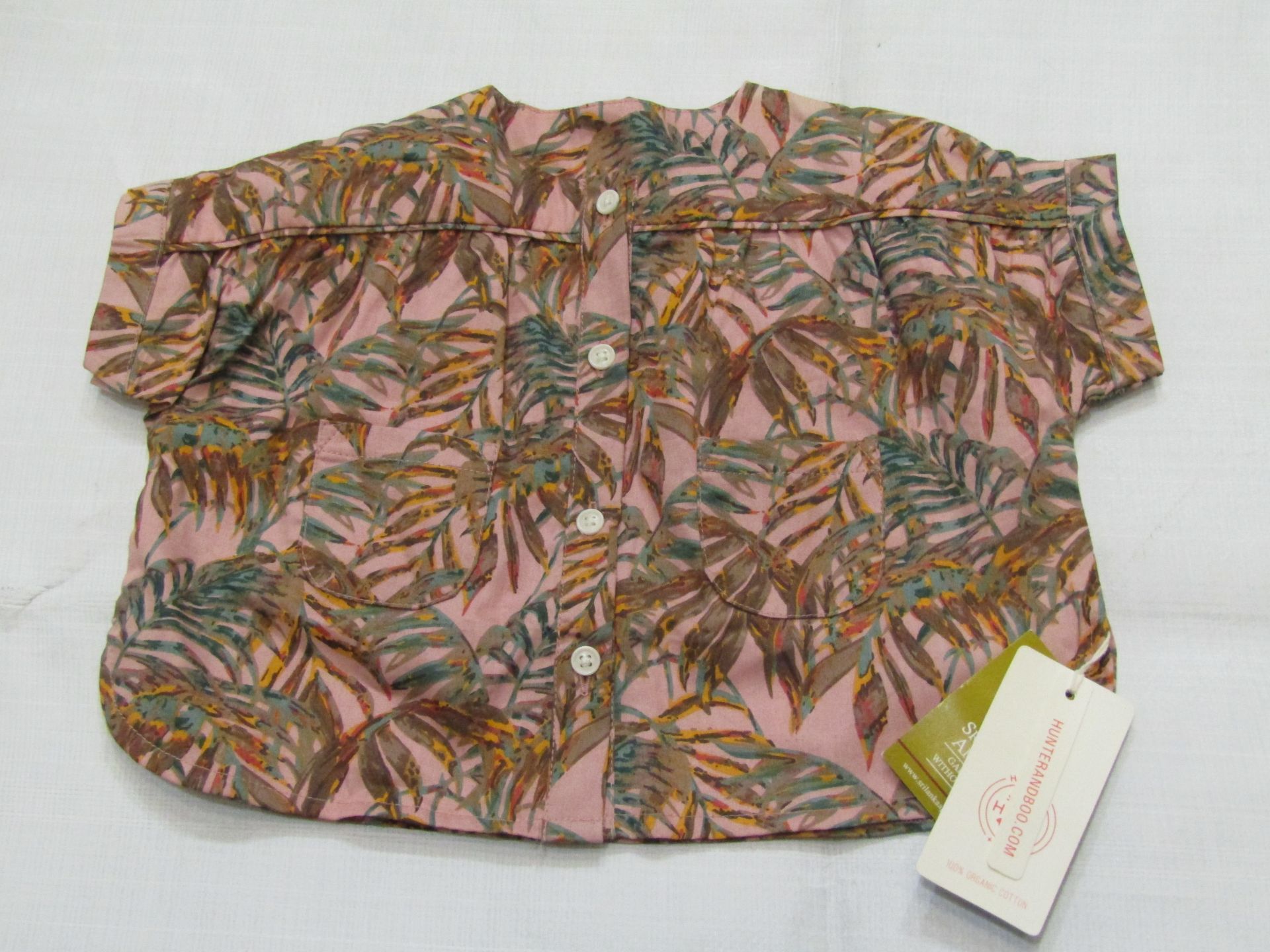 Hunter & Boo Nude Palawan Blouse Aged 6-12 Months New & Packaged RRP £21 - Image 2 of 2