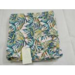 Hunter & Boo Palawan Print Blanket 100% Organic Cotton Approx Size 120 X 90 CM New & Packaged RRP £