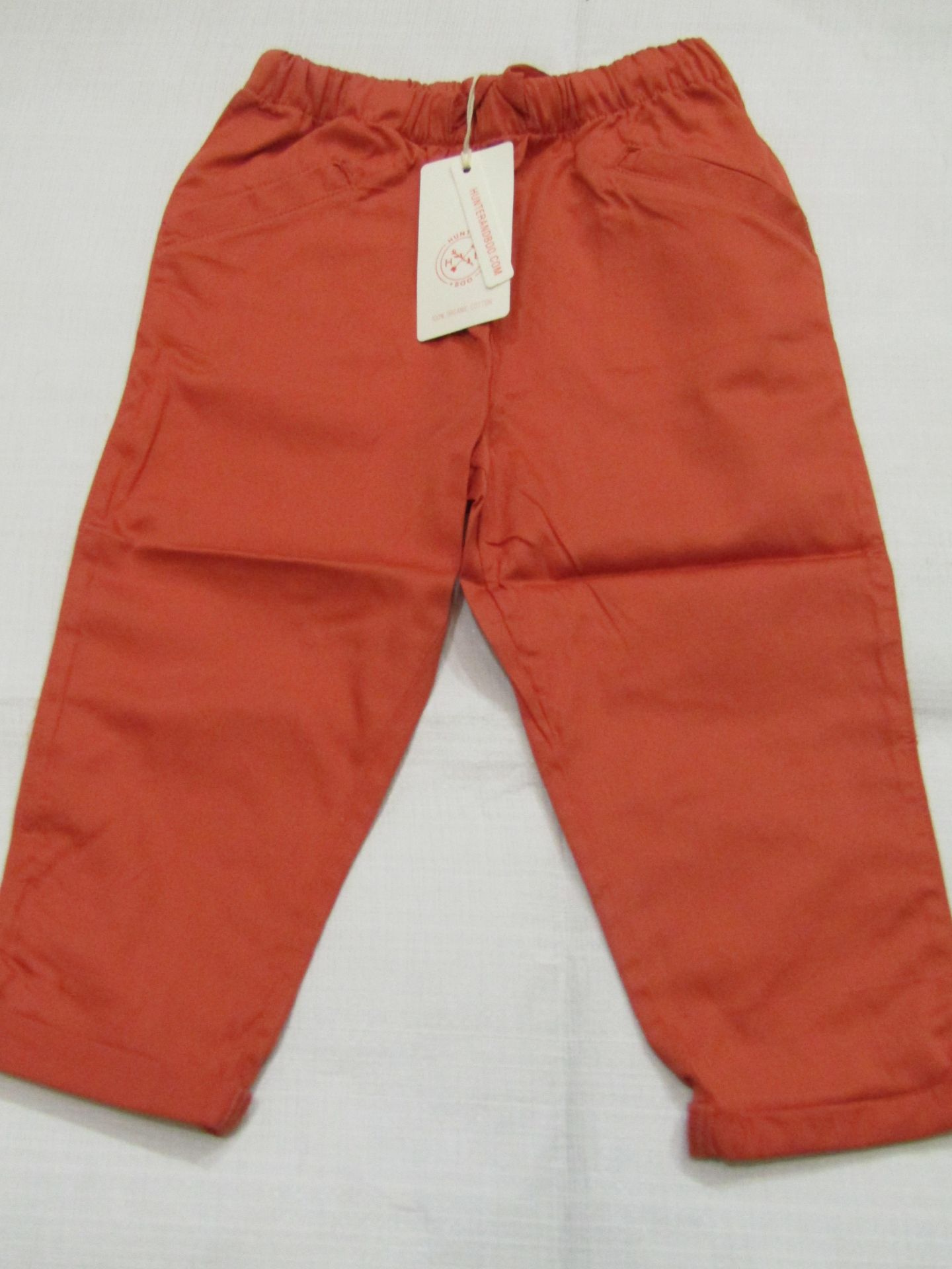 Hunter & Boo Trouser Terracotta Aged 18-24 Months New & Packaged RRP £24