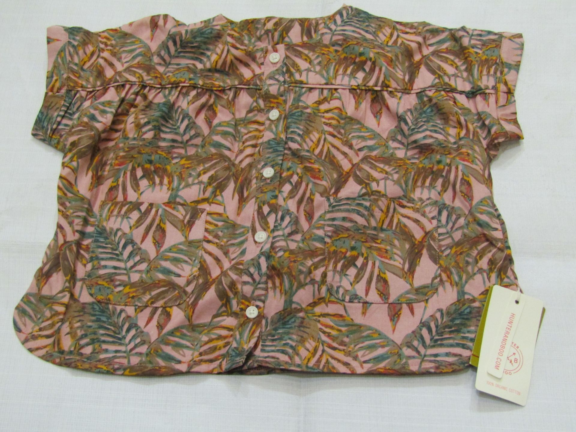 2 X Hunter & Boo Nude Palawan Blouses Aged 4-5 yrs New & Packaged RRP £21 Each - Image 2 of 2