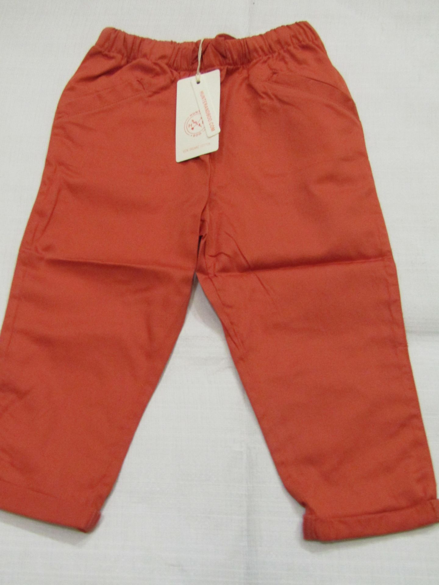 Hunter & Boo Trouser Terracotta Aged 18-24 Months New & Packaged RRP £24