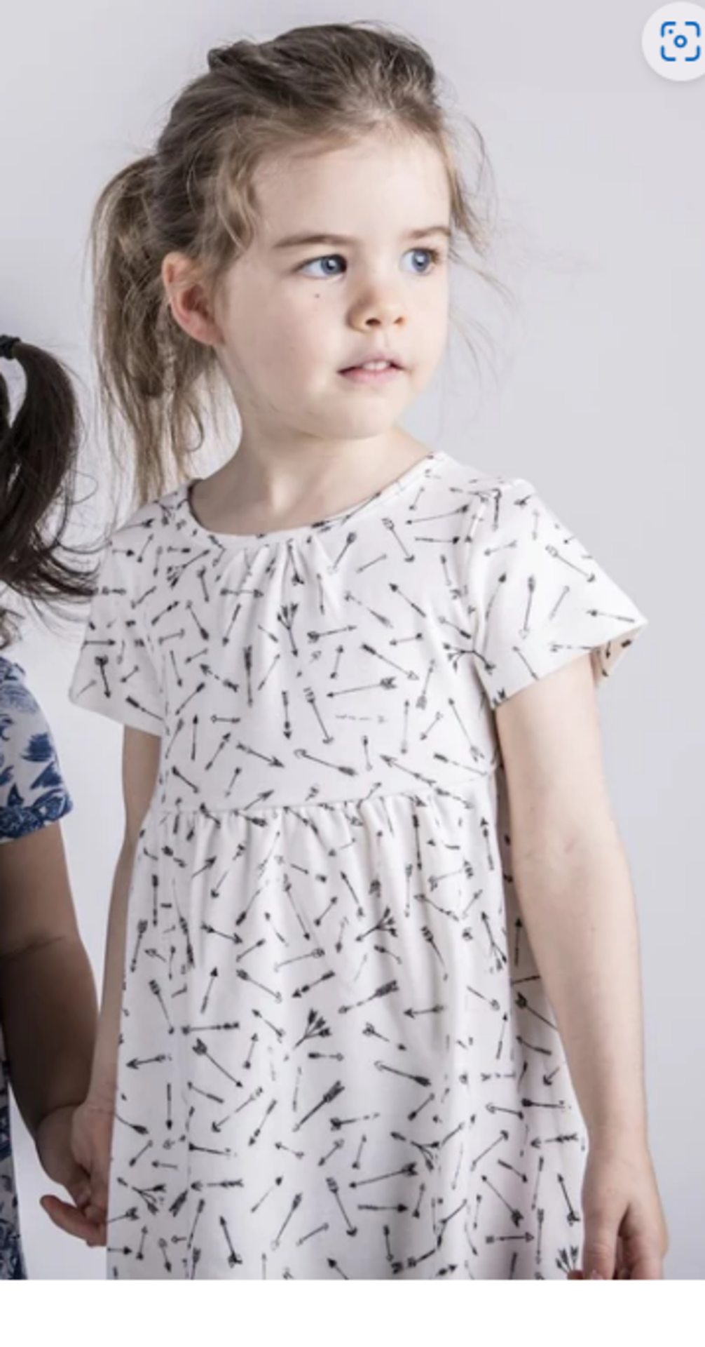 Hunter & Boo Arrow Print T/Shirt Dress Age 2-3 yrs New & Packaged RRP £32 - Image 2 of 3