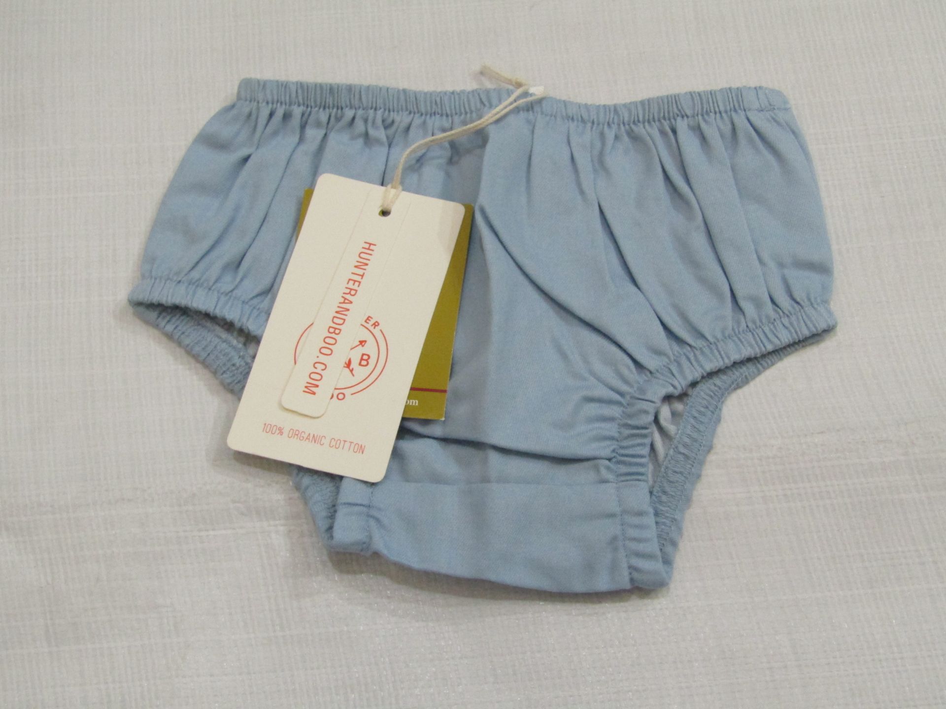 5 X Pairs of Chambray Bloomers Aged 3-6 Months New & Packaged RRP £8