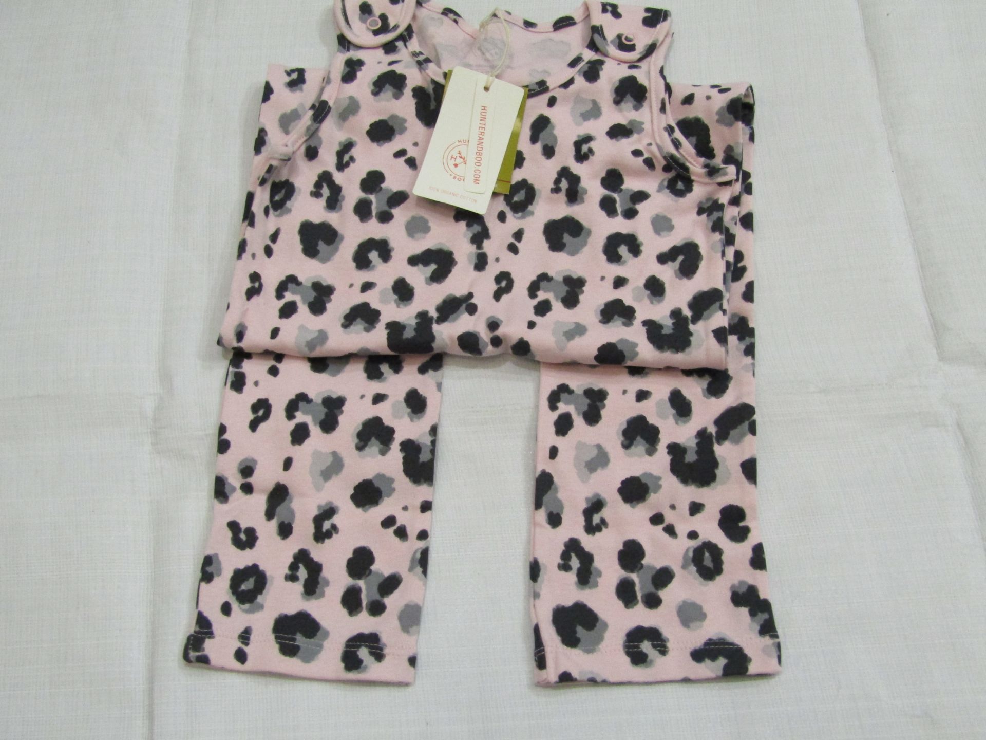 Hunter & Boo Yala Pink Jumpsuit Aged 3-4 yrs New & Packaged RRP £25