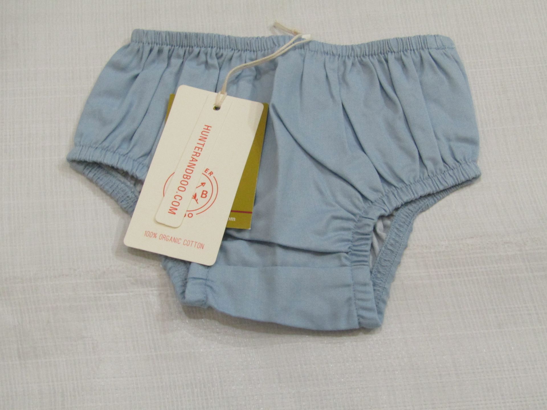 5 X Pairs of Chambray Bloomers Aged 12-24 Months New & Packaged RRP £8