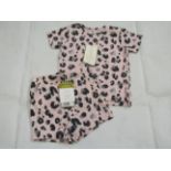 Hunter & Boo Yala Pink T/Shirt & Shorts Aged 12-24 Months New & Packaged RRP £13 Each