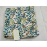 Hunter & Boo Palawan Print Blanket 100% Organic Cotton Approx Size 120 X 90 CM New & Packaged RRP £