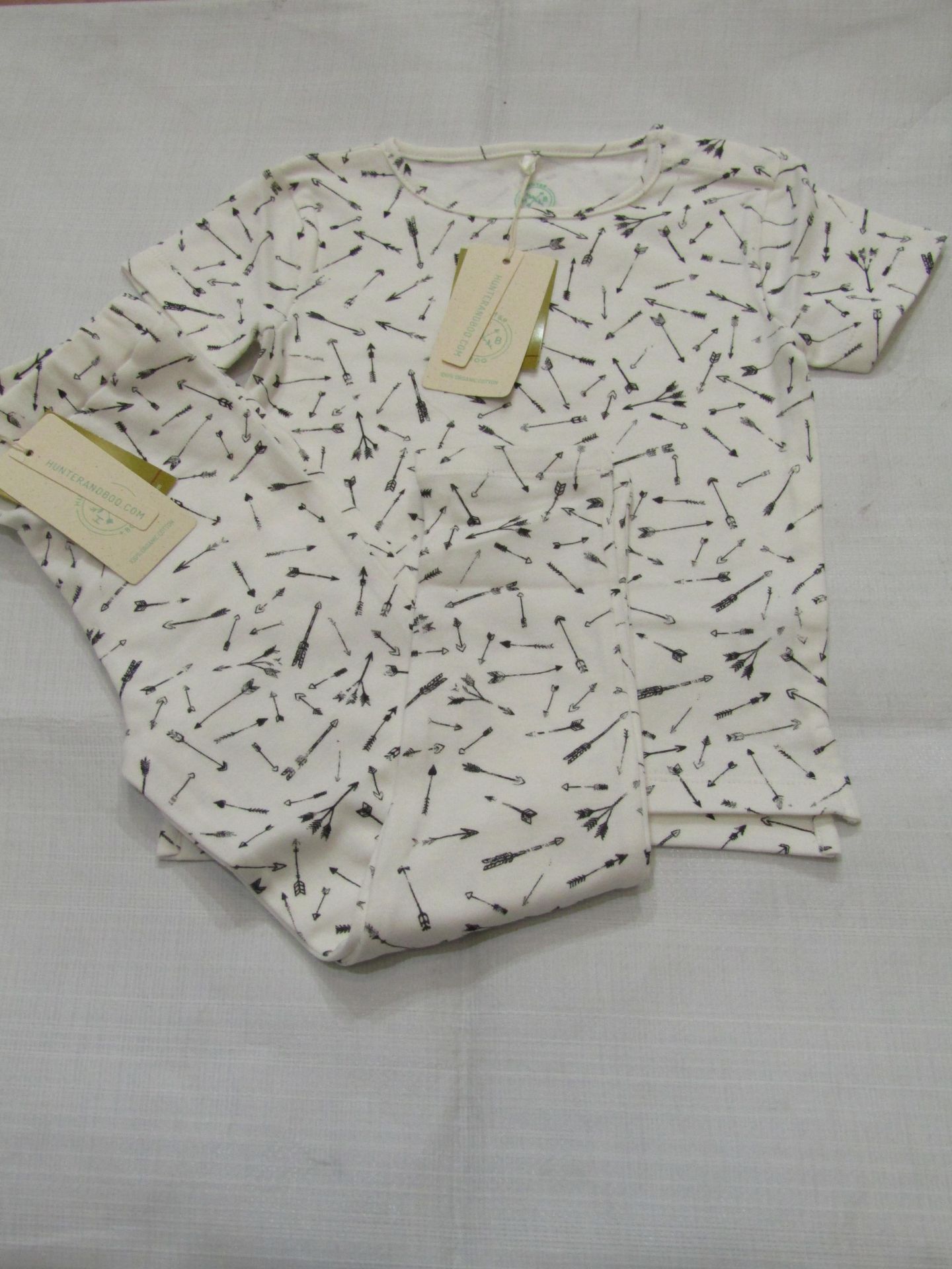 Hunter & Boo Arrow Print T/Shirt & Leggings Age 3-4 yrs New & Packaged RRP £26