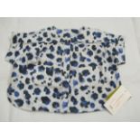 Hunter & Boo Yala Blue Blouse Aged 6-12 Months New & Packaged RRP £21