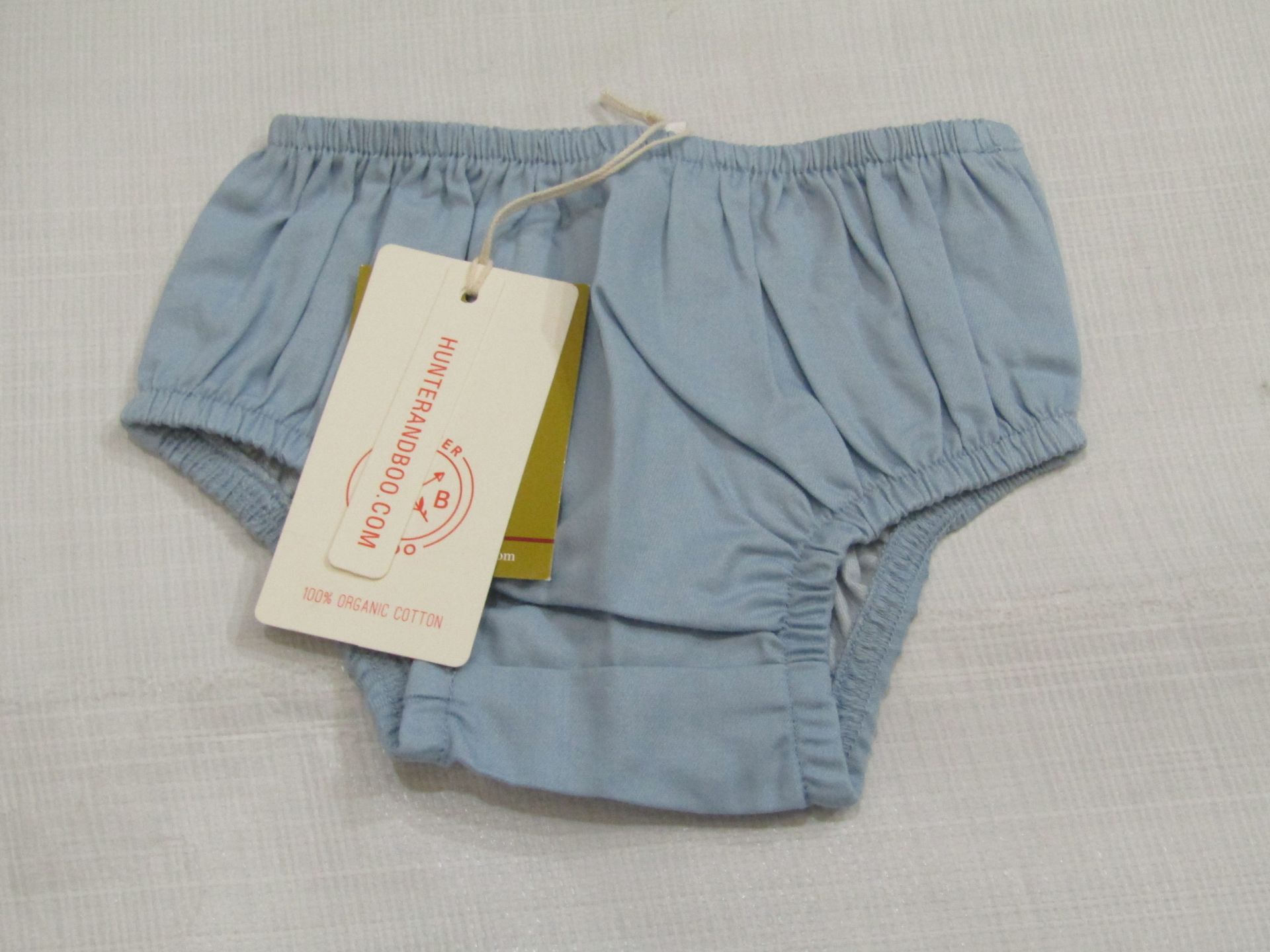 5 X Pairs of Chambray Bloomers Aged 0-3 Months New & Packaged RRP £8