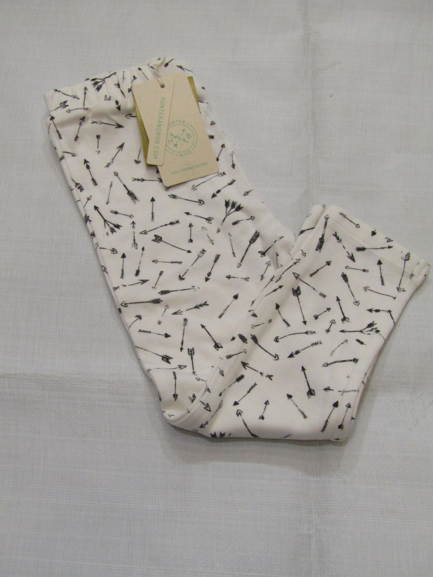 2 X Hunter & Boo Arrow Print Leggings Aged 2-3 yrs New & Packaged RRP £13 Each - Image 2 of 2