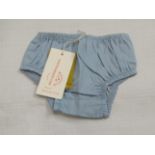 5 X Pairs of Chambray Bloomers Aged 12-24 Months New & Packaged RRP £8