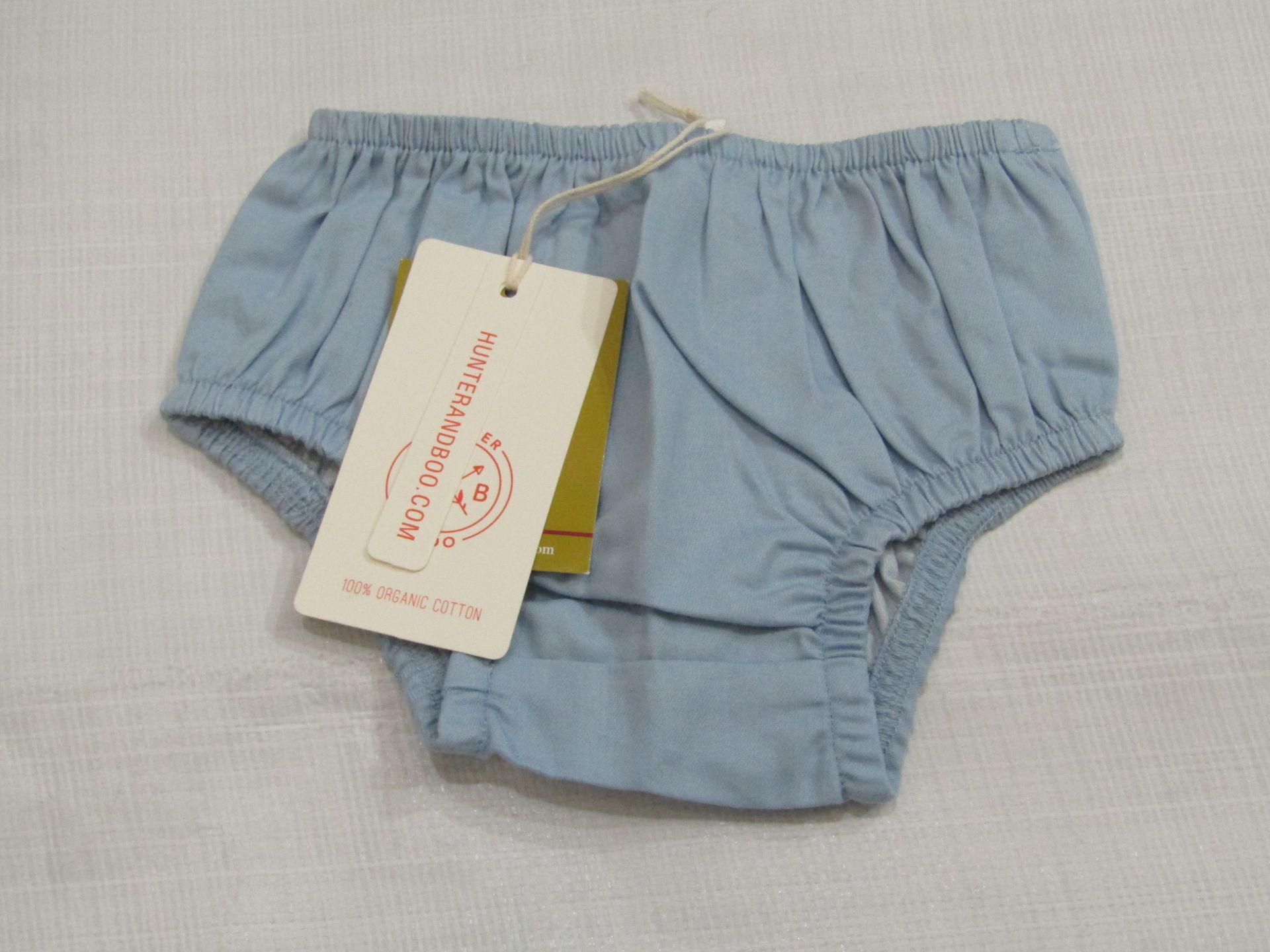 5 X Pairs of Chambray Bloomers Aged 12-24 Months New & Packaged RRP £8