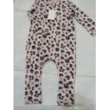 Hunter & Boo Yala Pink Sleepsuit Aged 2-3 yrs New & Packaged RRP £24