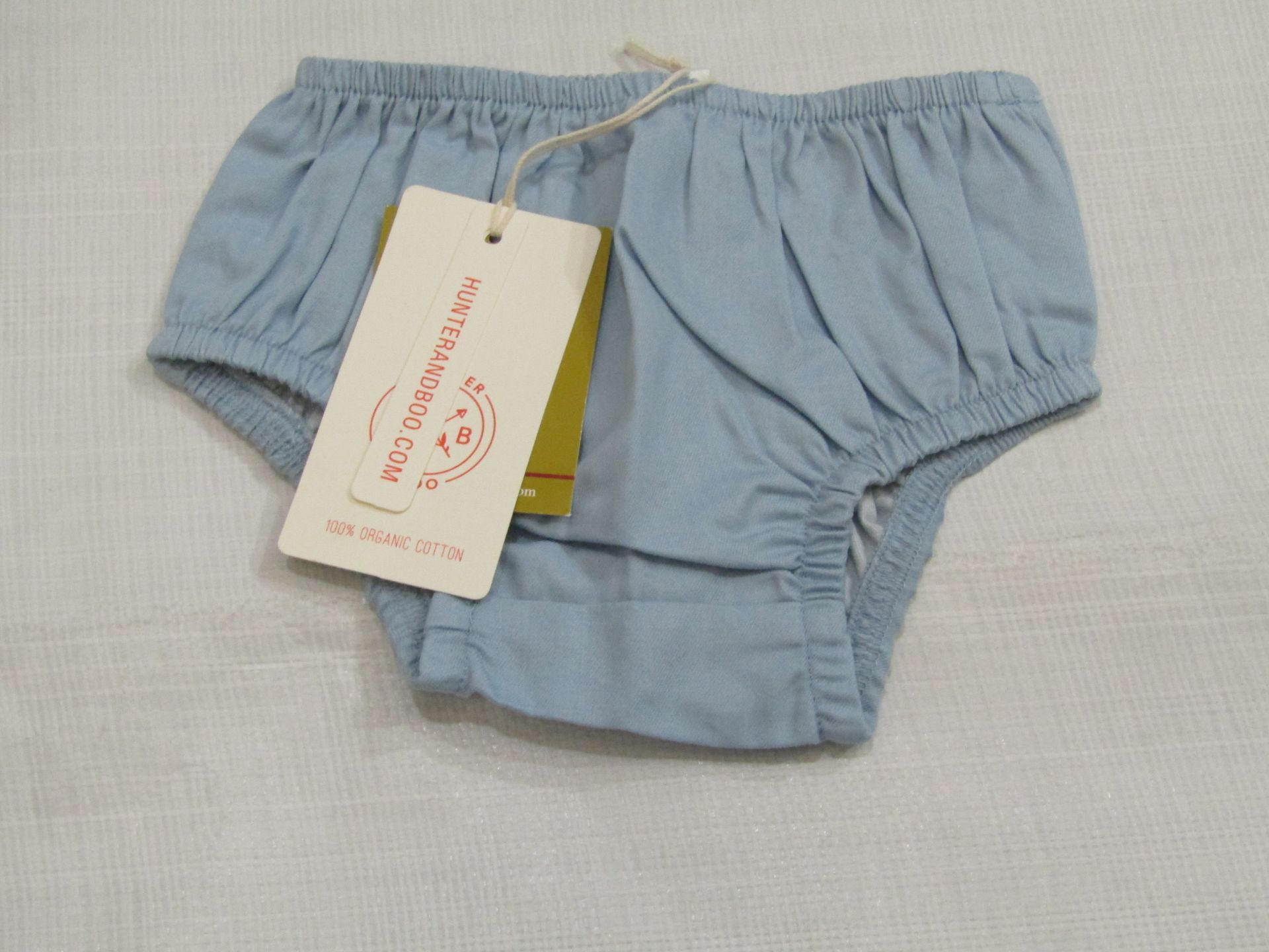 5 X Pairs of Chambray Bloomers Aged 12-24 Months New & Packaged RRP £8