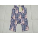 Hunter & Boo Jumpsuit Boo Print Aged 0-3 Months New & Packaged RRP £25