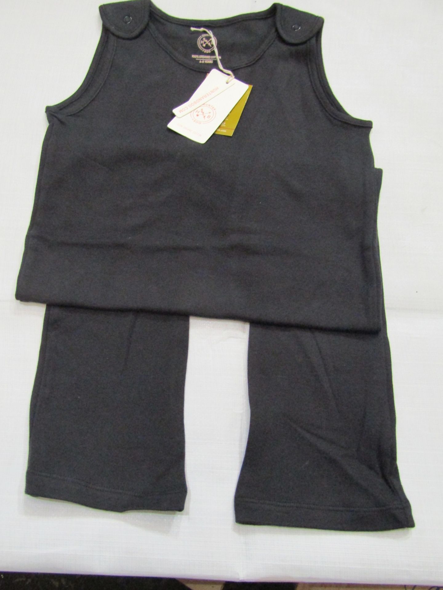 Hunter & Boo jumpsuit Black Aged 4-5 yrs New & Packaged RRP £25