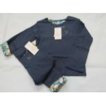 Hunter & Boo Reversible Sweater & Leggings Palawan/Navy Aged 4-5 yrs New & Packaged RRP Sweater £