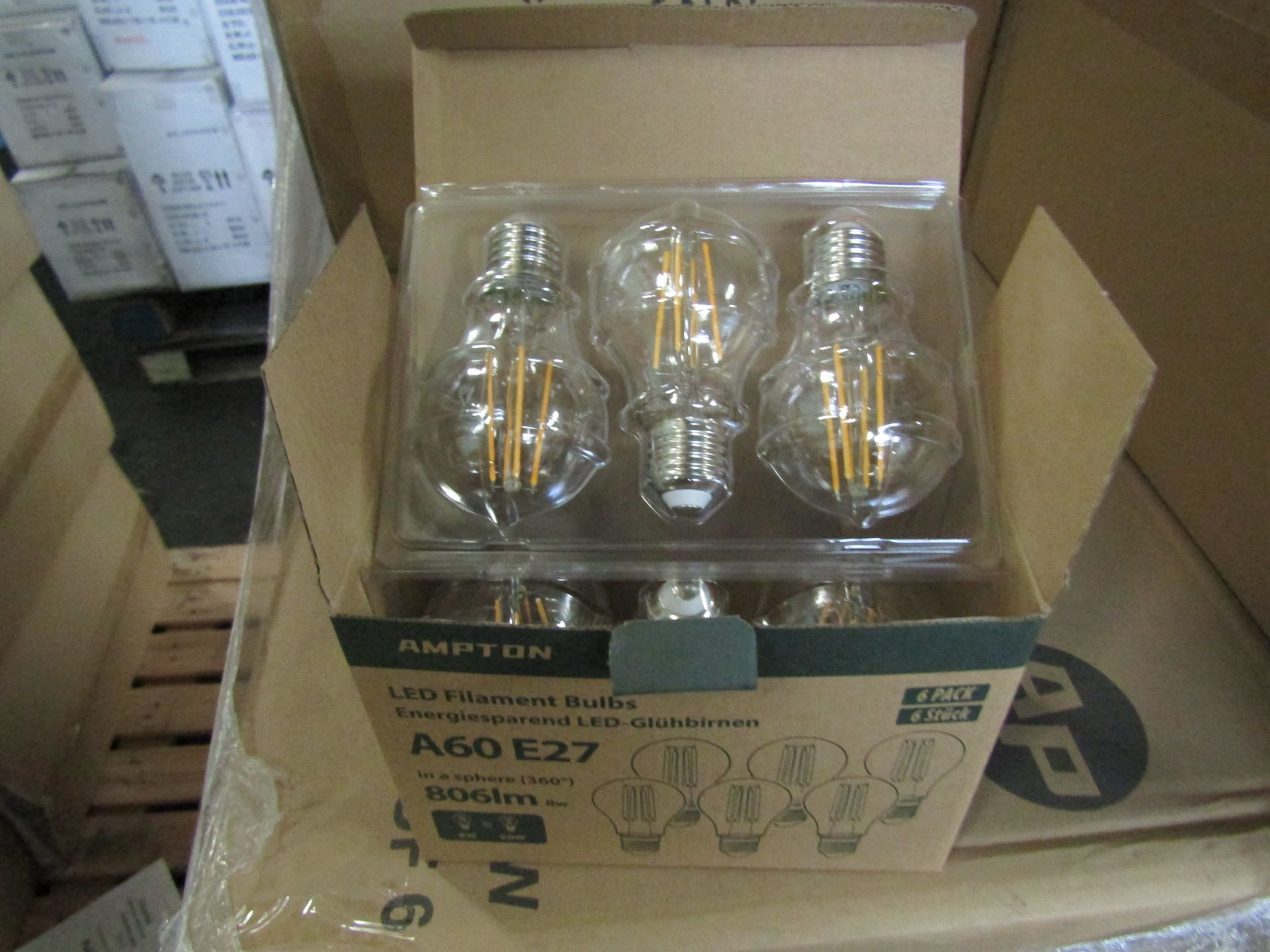 LIGHTNUM - E27 1200 Lumen LED Light Bulbs - Pack of 15 - New & Boxed.