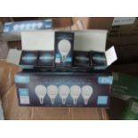 2X STANBOW - E14 400 Lumen LED Light Bulbs - Pack of 5 - New & Boxed.