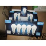 2X STANBOW - A60 E27 1200 Lumen LED Light Bulbs - Pack of 5 - New & Boxed.