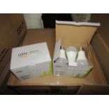 5X LIGHTNUM - E27 1055 Lumen LED Light Bulbs - Pack of 4 - New & Boxed.